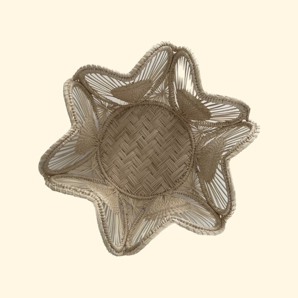 Flora Woven Basket - Picture 2 of 3